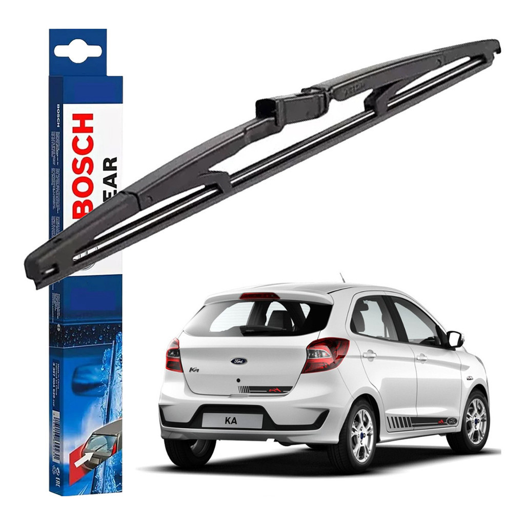 Palheta Traseira Limpador Vidro Vigia REAR Original Bosch Ford Ka 2015 A 2022