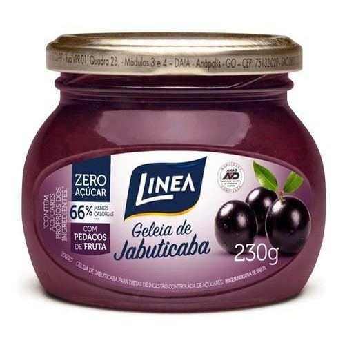 Linea Geleia Diet Jabuticaba 230G