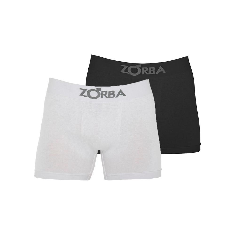 Kit com 2 Cuecas Boxer Zorba 781 Colorido em Oferta na Shopee