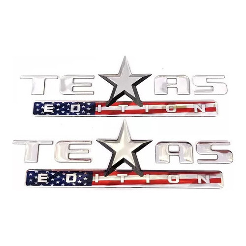 02 Adesivos Texas Edition Silverado Ranger S10 Gmc Ram