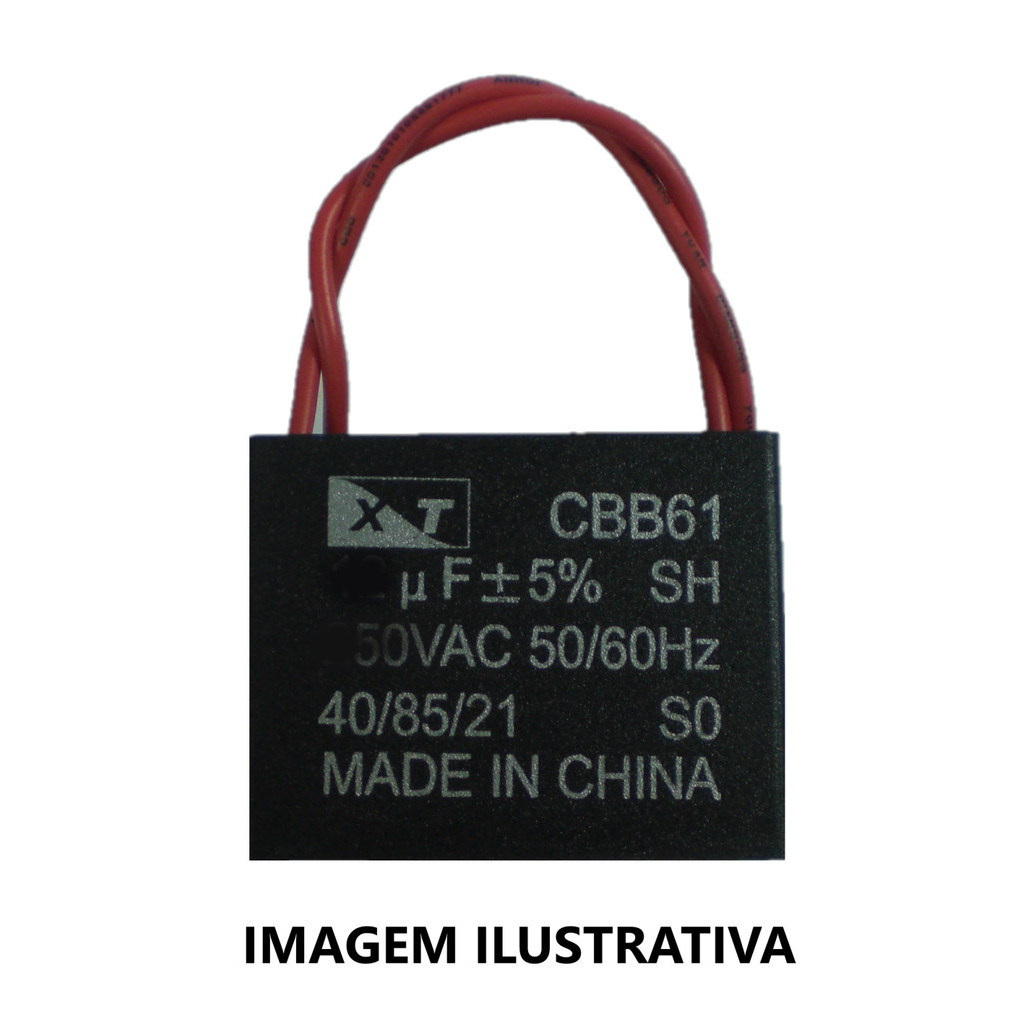 Capacitor Partida Cbb61 4uf/250 V em Oferta na Shopee