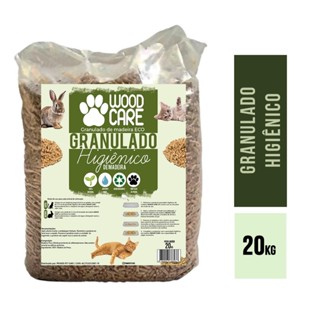 Granulado Higienico De Madeira Eco Wood Care - 20 Kg