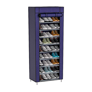 SAPATEIRA ORGANIZADOR DESMONTÁVEL COMPACTO 9 ANDARES AZUL