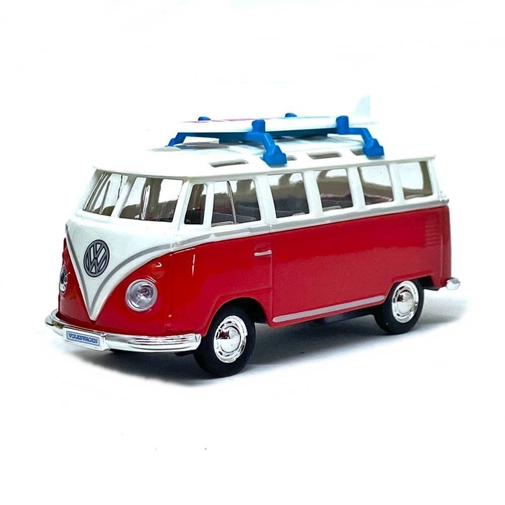 Miniatura Carro Volkswagen Kombi Surf - Weekenders - Die-Cast - 1:34-39 - Maisto