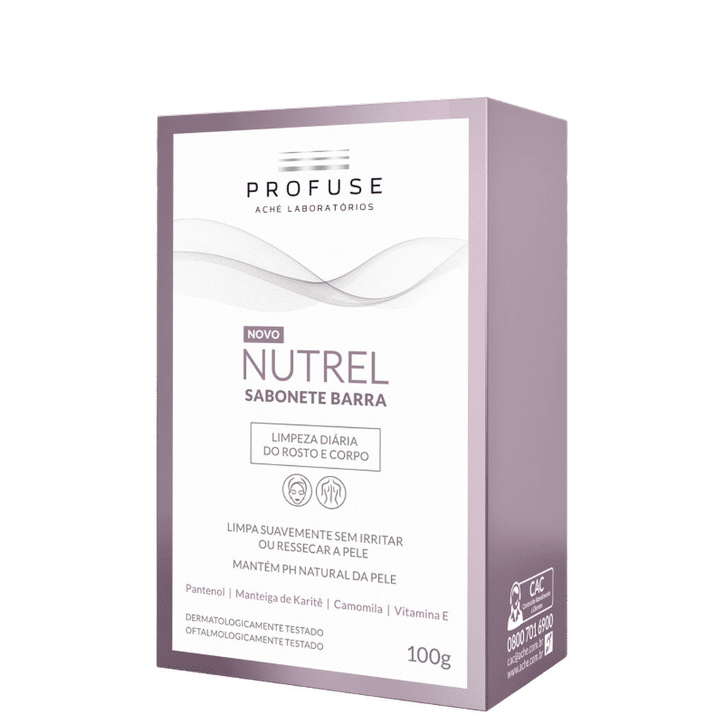 Profuse Nutrel Sabonete em Barra Rosto e Corpo 100g