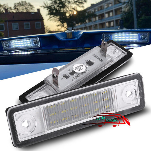 2 Lanterna Luz Placa Led Xenon Vectra Zafira Astra Omega
