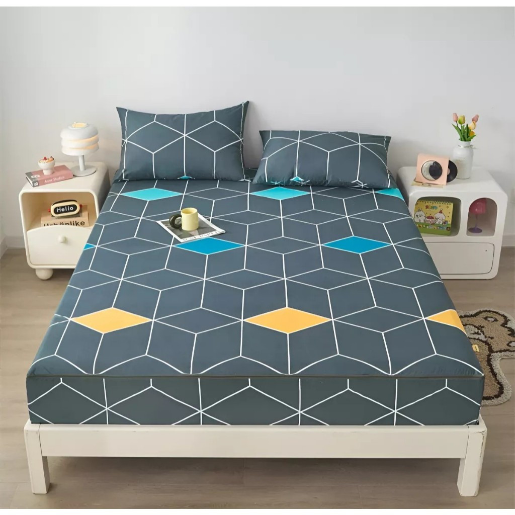 Capa de Colchão Queen Gorgurão Gorgurinho com Ziper