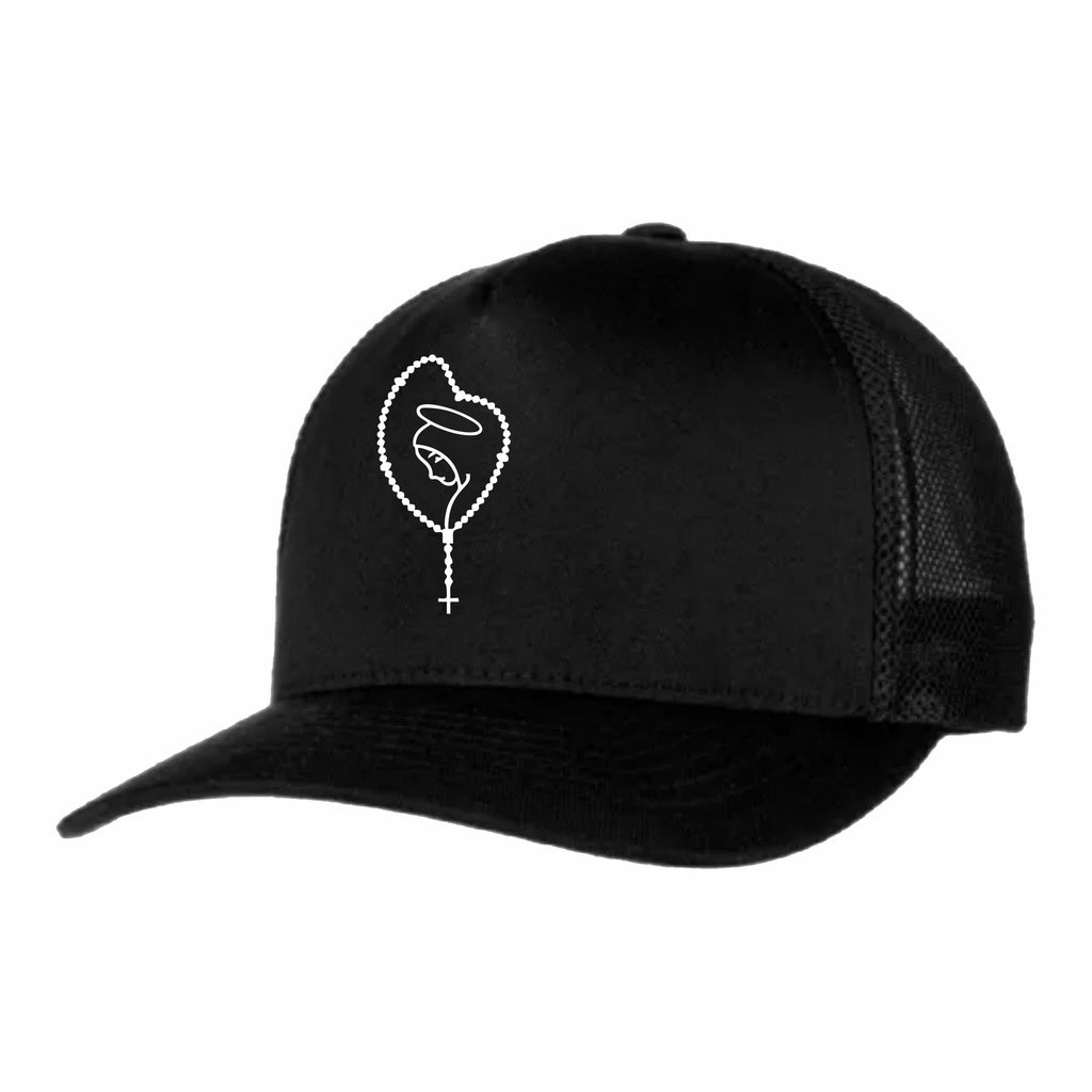 Boné estampa Terço Nossa Senhora Aba Curva Agronomia  Promoção Qualidade Elexelente Envio Rapido
