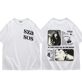 Camisa Camiseta Unissex Álbum SOS Blusa SZA Simples Algodao T-shirt Estampada Confortável personalizada ! novo