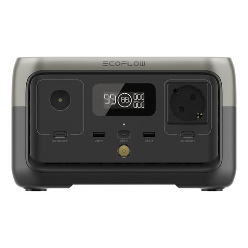 Estação De Energia Portátil 600w 110v Ecoflow River 2 Efr600 Bateria móvel Gerador Solar