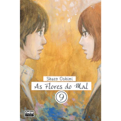 Mangá - As Flores do Mal (Aku no Hana) - Volume 09 - Novo/Lacrado