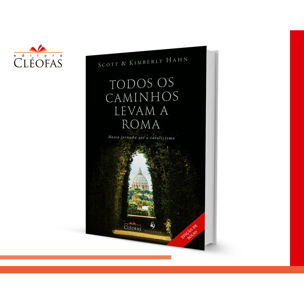 Todos os caminhos levam a Roma, Livro Católico em Oferta na Shopee