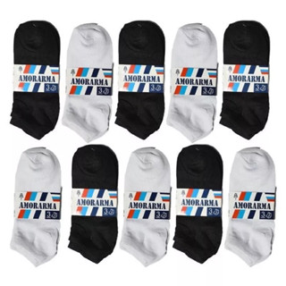 KIT 3 PARES DE MEIAS BRANCA PRETA QUALIDADE MASCULINA FEMININA UNISEX em Oferta na Shopee