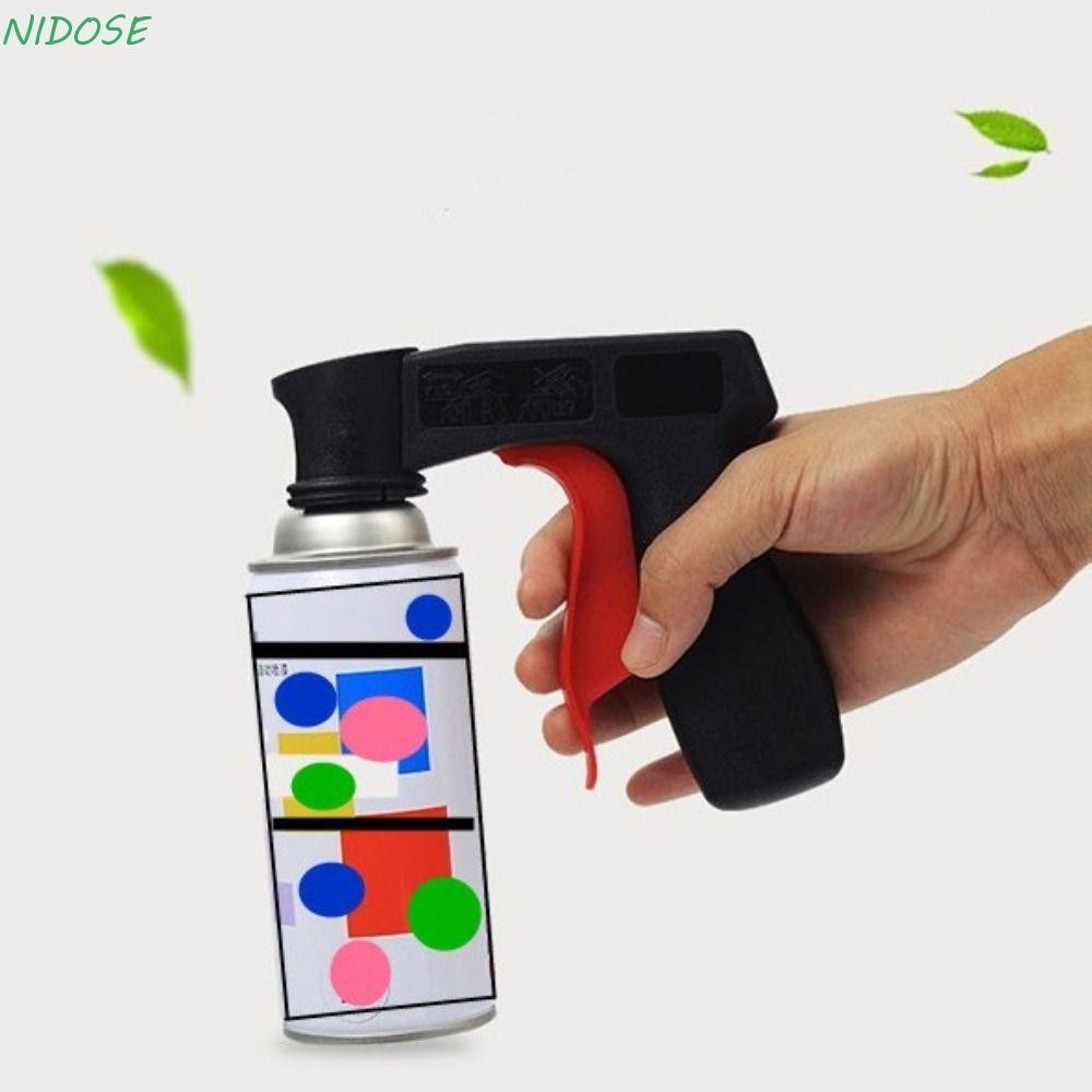 Alça De Pintura Em Spray NIDOSE , Lata De Polimento Com Gatilho , Universal De Plástico