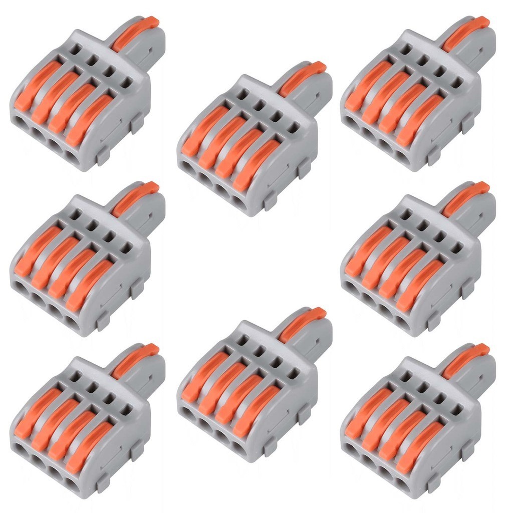 Kit 8x Conector Derivador 1:4 1,5mm a 4mm 073734 InterNEED