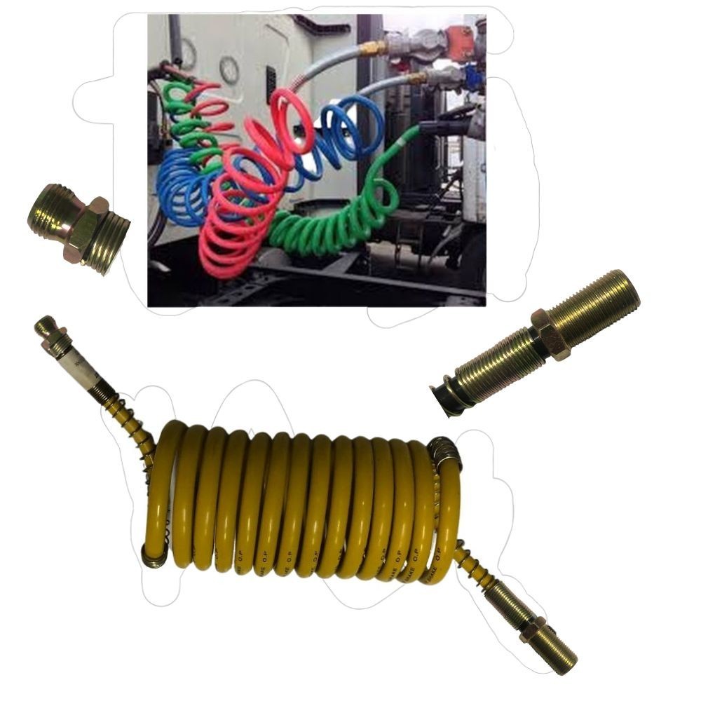Mangueira Espiral Carreta Cavalo Scania Série 4 com 4,5mts
