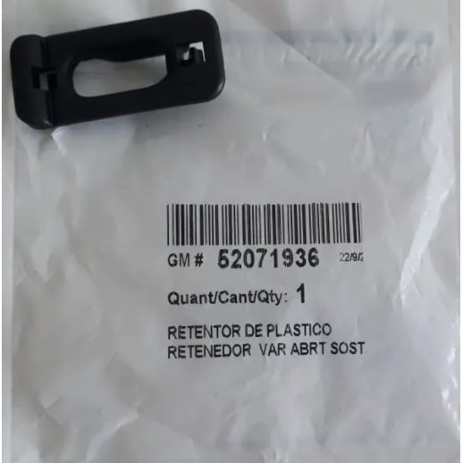 Presilha vareta Capo Onix Cobalt Spin Cruze Prisma 52071936  GM
