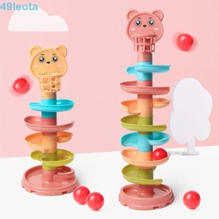 LEOTA Pista Virar Brinquedo Girando Conjunto Rolando Bola Inteligência Desenvolvimento Jogos De Banho Entretenimento Beb em Oferta na Shopee