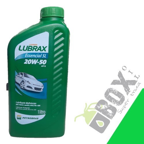 ÓLEO LUBRAX 20W50 ESSENCIAL