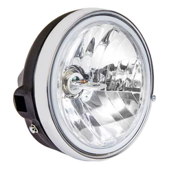 Farol Completo Ybr Fazer + Lampada Led H4