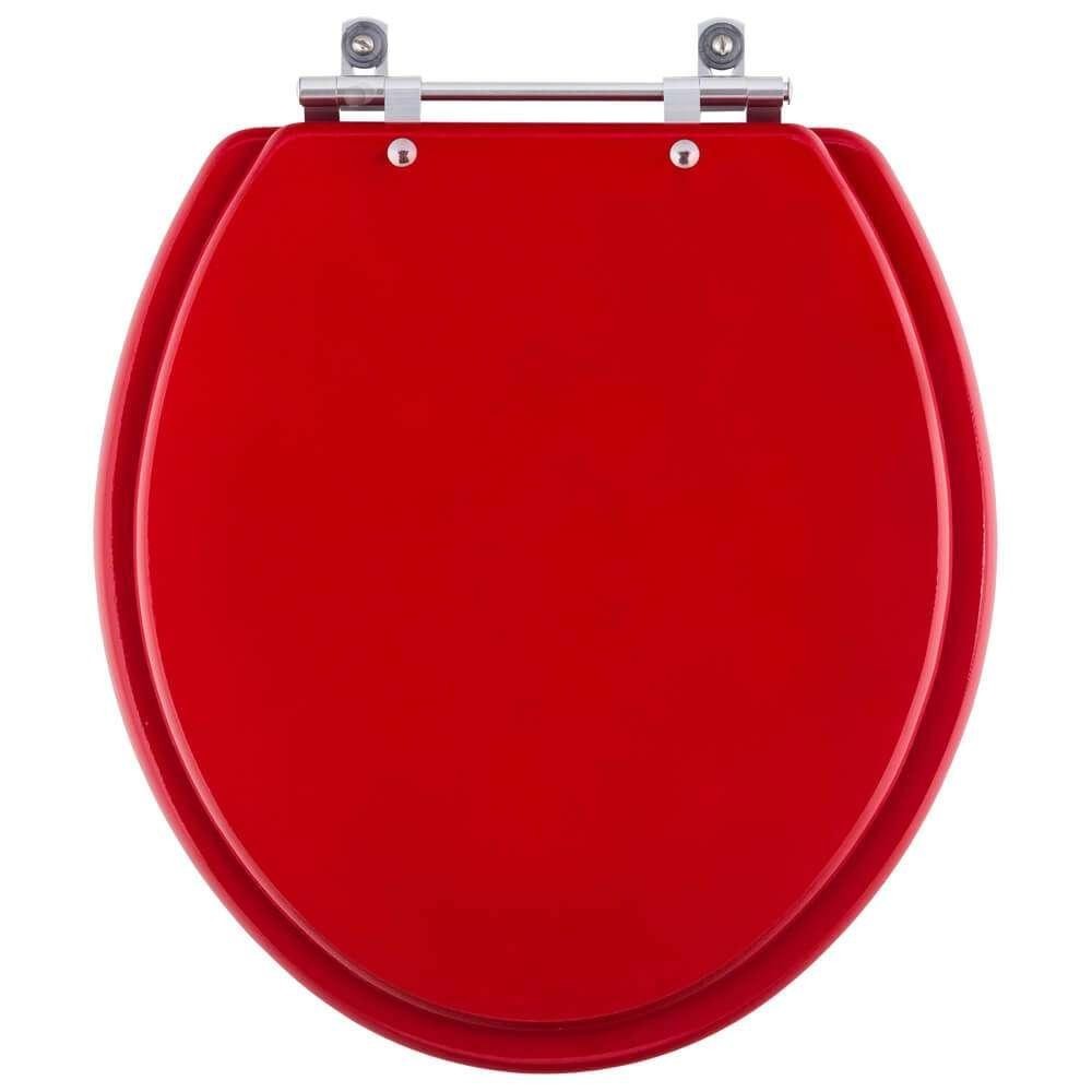 Tampa De Vaso Sabará Vermelho Para Louça Icasa