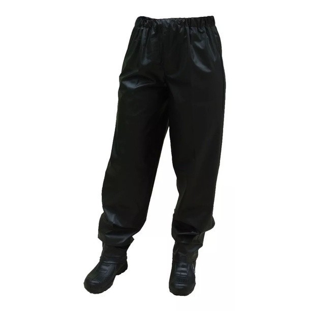 Calça de Chuva PVC 100% Impermeável Motoqueiro Motoboy Resistente