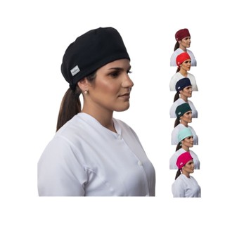 Touca Gorro Cirúrgico Feminino e Masculino - Cores Lisas em Oferta na Shopee