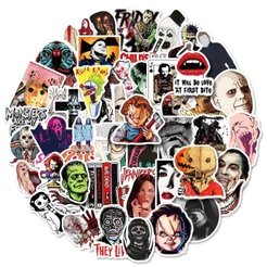 50PCS Horror Movie Characters Adesivos De Grafite À Prova D'água Para Capacete De Bicicleta Decalques De Lápis LanLanStickersWorld