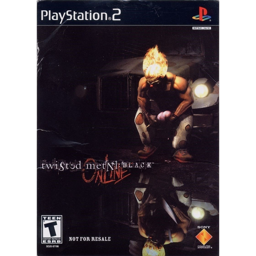 Jogo Twisted Metal Black Online  Ps2
