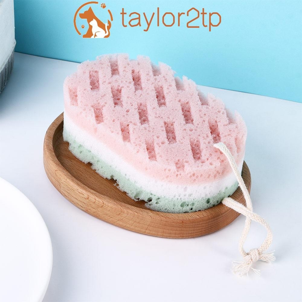 ATAYLOR2TP Bola De Banho De Esponja Durável De Alta Qualidade Acessórios Espuma De Esfoliação Rápida De Chuveiro Rub