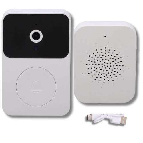 Campanhia com camêra de video WI-FI monitoramento direto Diversas funções