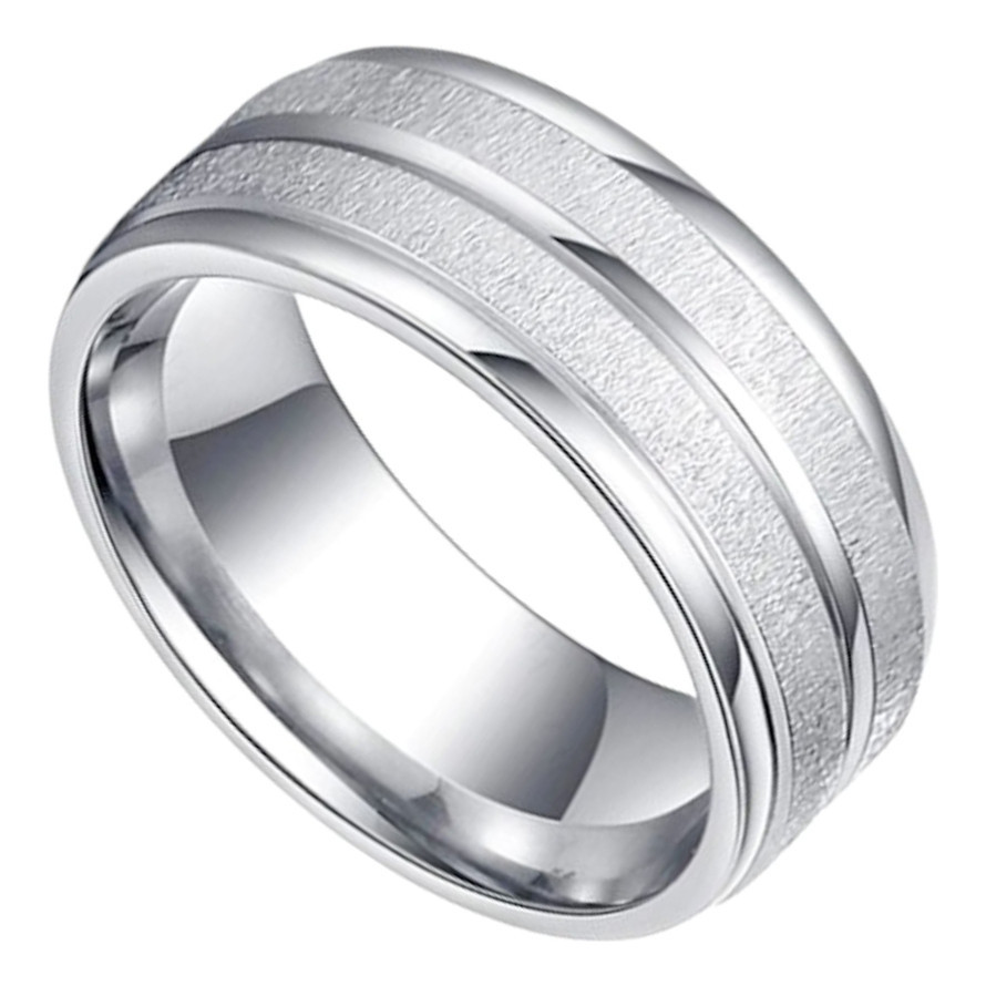 Anel Luxo Namorados Prata 6mm Linha Brilho Promoção Alianca em Oferta na Shopee