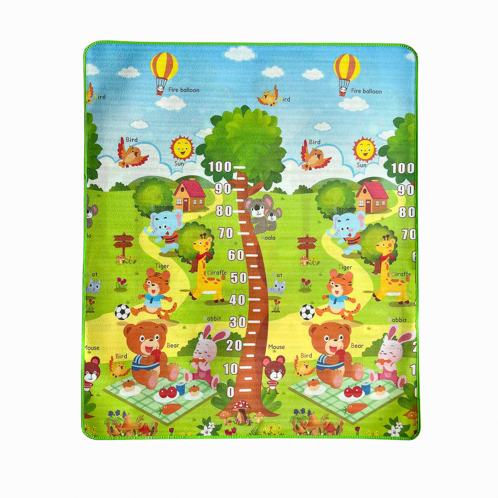Tapete Térmico Infantil Conforto Desenvolvimento Segurança Resistente Colorido Dobravel Macio Leve