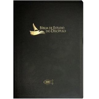 Bíblia de Estudo do Discípulo | JFA | Letra Média | Preta em Oferta na Shopee