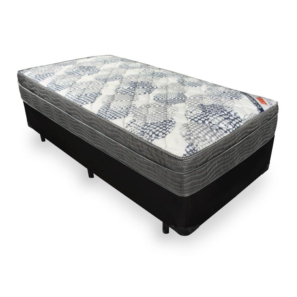 Cama Box com Colchão de Molas Ensacadas Ortobom ISO SuperPocket Solteiro 88cm em Oferta na Shopee