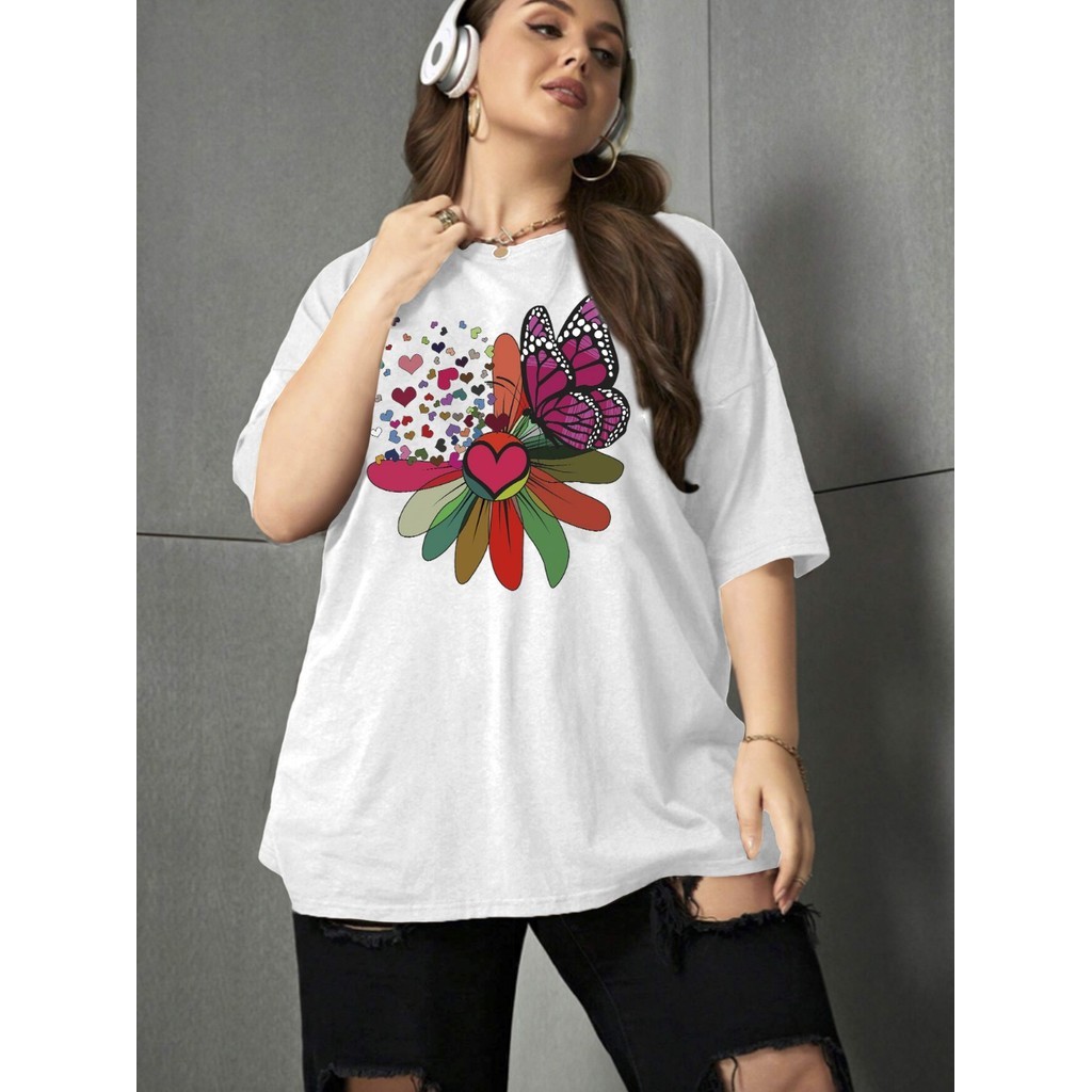 Camiseta Oversized T-Shirt Casual Soltinha Estilosa Academia Estampada Minimalista Simples