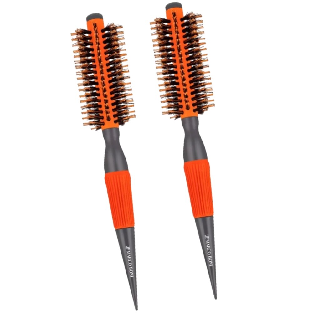 2 Escova Profissional Thermal Ceramic Orange 46MM Marco Boni