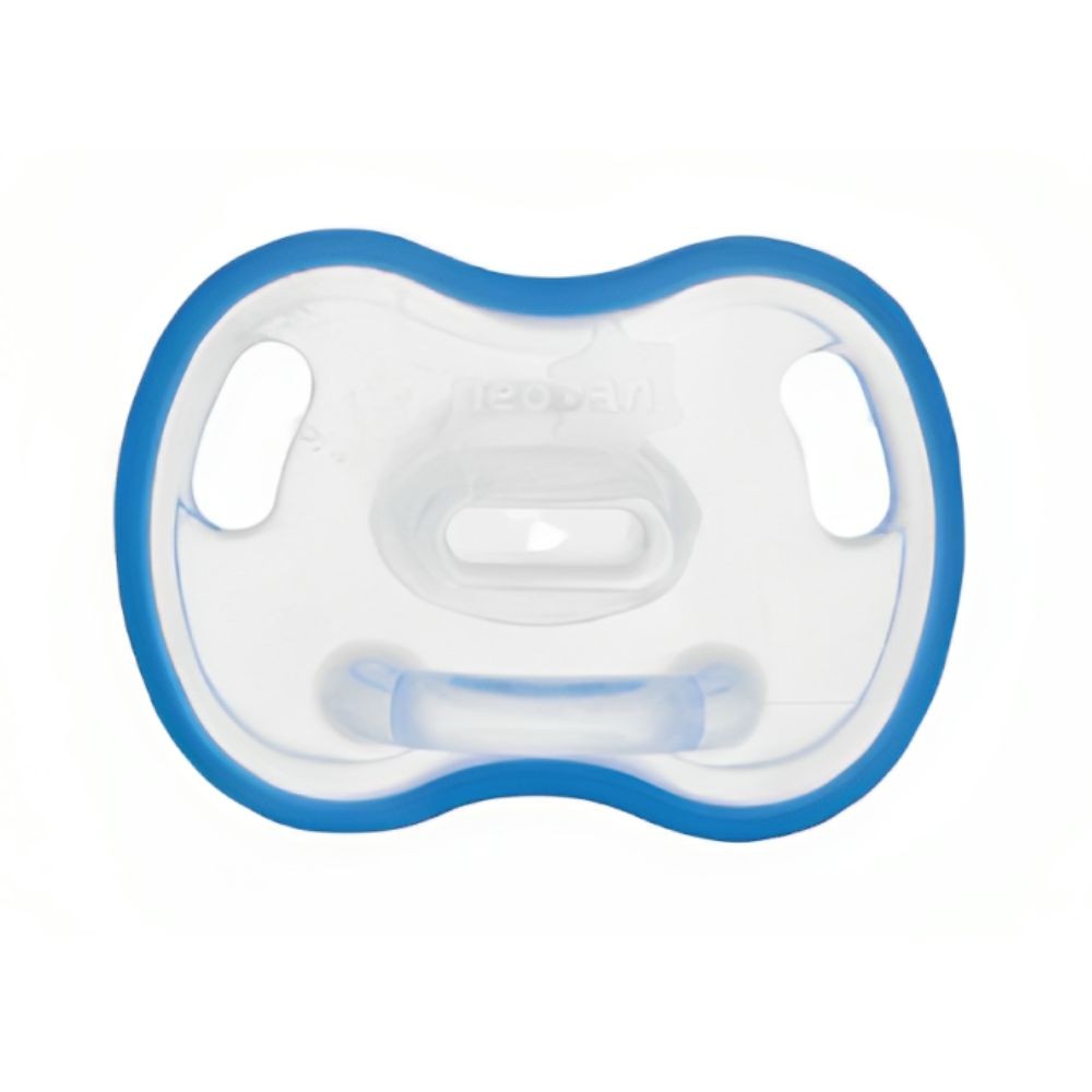 Chupeta Silicone Azul Neopan Bico Ortodôntico Tamanho 2 4061