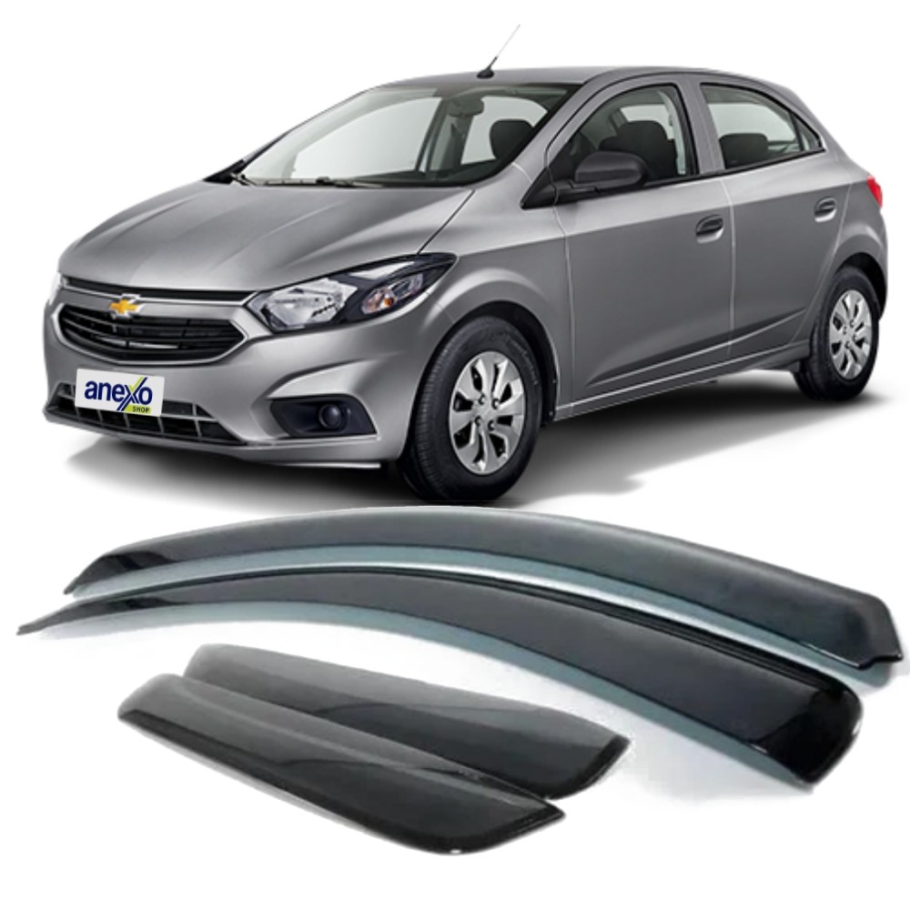 Calha de Chuva Chevrolet Joy 2020 a 2022 Ecoflex 80.011A Defletor Janela Kit