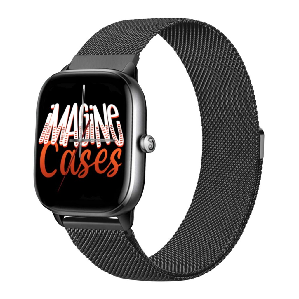 Pulseira De Metal Fecho Magnético Para Amazfit Gts 4 Mini