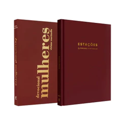 Planner Estações Bordô - Devocional Mulheres | 365 Dias – Viviane Martinello