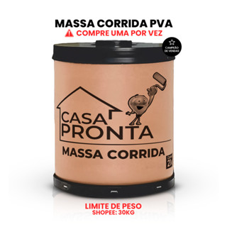 Massa Corrida PVA Revestimento 21kg em Oferta na Shopee