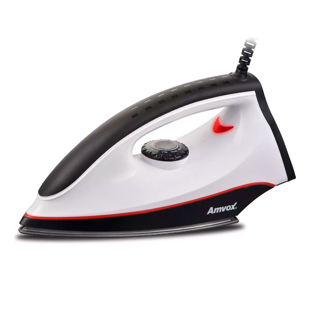 Ferro de passar Roupa A Seco Amvox 110V ou 220V 1250W Modelo AF 1907 Proteção Co