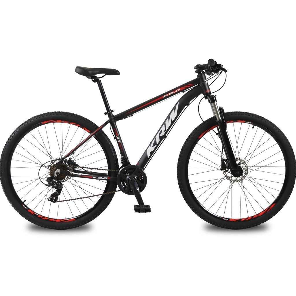 Bicicleta Aro 29 KRW Alumínio 27 Vel Shimano Altus Hidráulico com Trava S45 - Sports & Outdoors