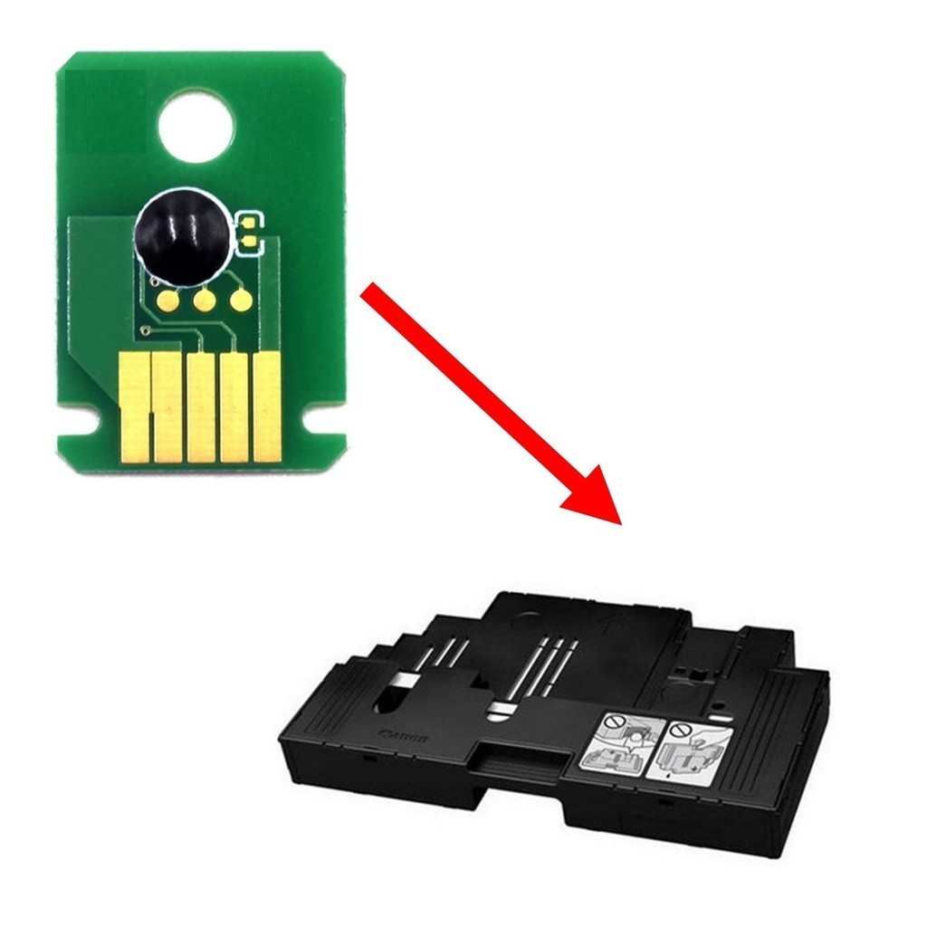 Chip Compativel Tanque Manutenção Canon Mc-g02 G3160 G2160
