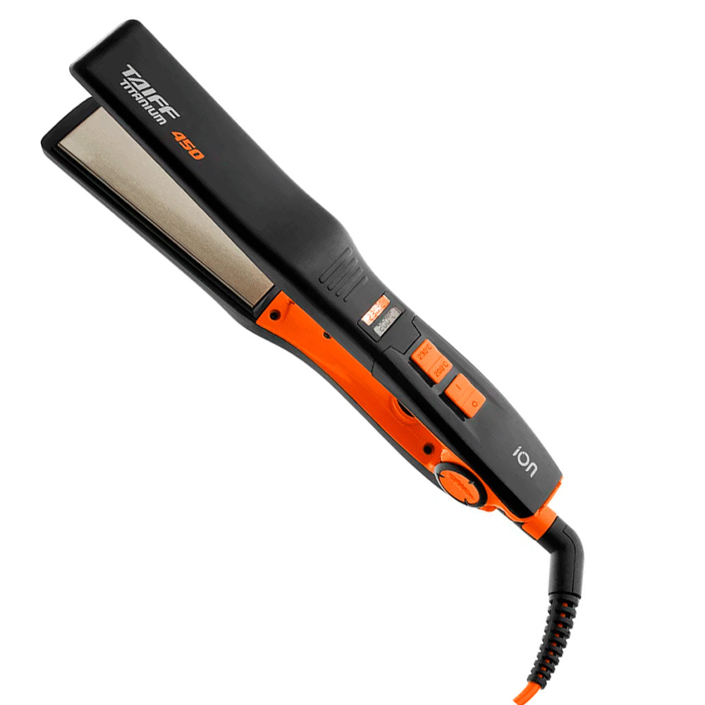 Chapinha de Cabelo Prancha Alisadora Titanium 450 Action Bivolt Taiff - Beauty