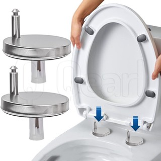 2Pcs/Set Conector De Assento De Vaso Sanitário-Kit De Fixação De Dobradiças De Tampa Acessórios De Reparo Para Banheiro-Ferragens Domésticas-Duráveis , Universais , À Prova D em Oferta na Shopee
