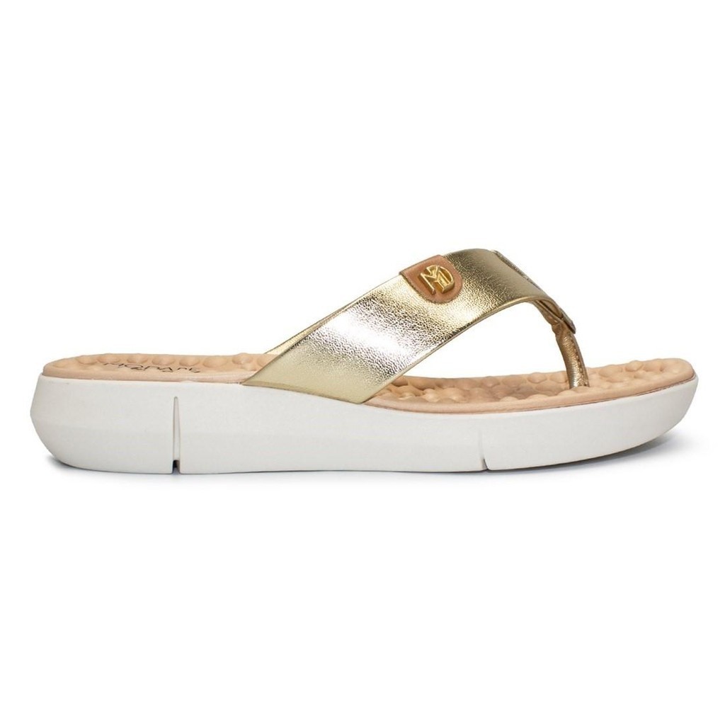 Tamanco Modare Feminino Metalizado/Napa Sense Flex Conforto 7142.106 em Oferta na Shopee