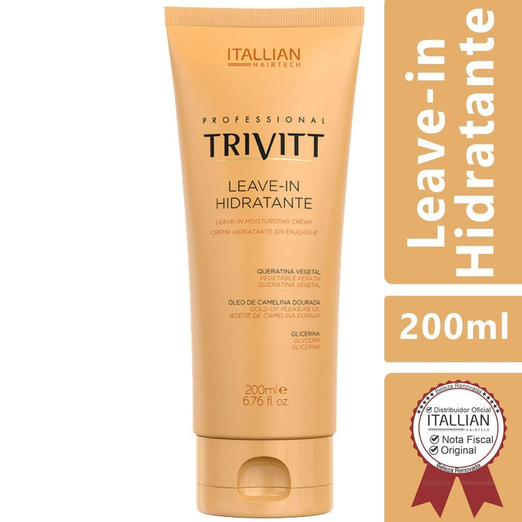 Leave-In Hidratante Trivitt Itallian 200Ml.