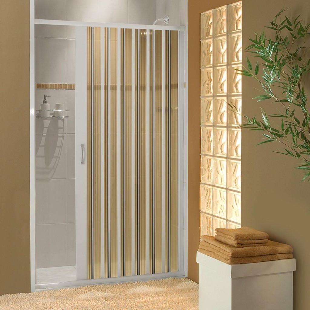 Box Para Banheiro de PVC 185x175cm Sanfonado Frontal BCF Branco em Oferta na Shopee